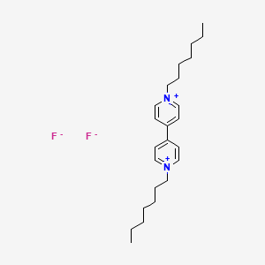 1,1'-Diheptyl-4,4'-bipyridin-1-ium difluoride