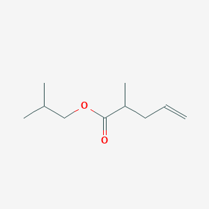 2-Methylpropyl 2-methylpent-4-enoate