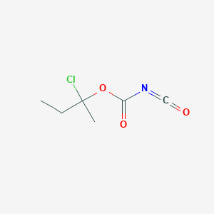 2-Chlorobutan-2-yl carbonisocyanatidate