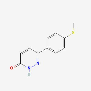 6-(4-(methylthio)phenyl)pyridazin-3(2H)-one