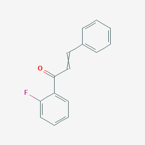 molecular formula C15H11FO B14627578 1-(2-Fluorophenyl)-3-phenylprop-2-en-1-one CAS No. 58764-85-5