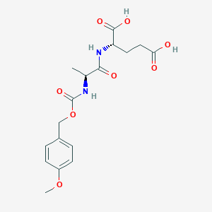 N-{[(4-Methoxyphenyl)methoxy]carbonyl}-L-alanyl-L-glutamic acid