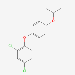 2,4-Dichloro-1-{4-[(propan-2-yl)oxy]phenoxy}benzene