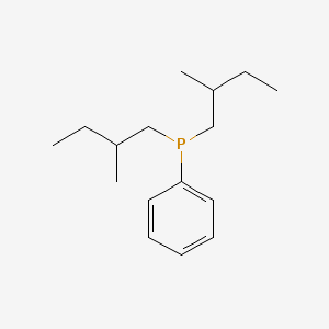 Bis(2-methylbutyl)(phenyl)phosphane