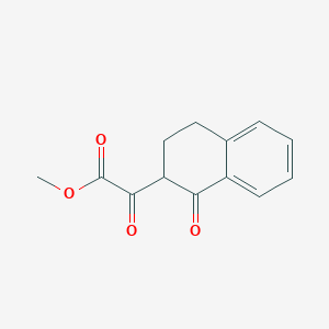 Methyl oxo(1-oxo-1,2,3,4-tetrahydronaphthalen-2-yl)acetate