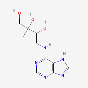 2-Methyl-4-[(7H-purin-6-yl)amino]butane-1,2,3-triol