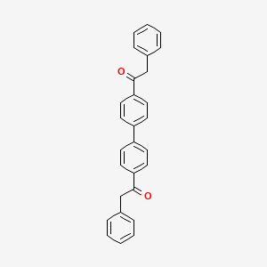 1,1'-([1,1'-Biphenyl]-4,4'-diyl)bis(2-phenylethan-1-one)