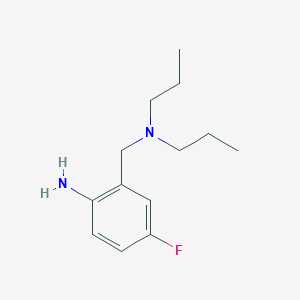 2-[(Dipropylamino)methyl]-4-fluoroaniline