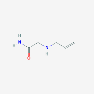 molecular formula C5H10N2O B14627912 2-(Allylamino)acetamide CAS No. 57466-69-0