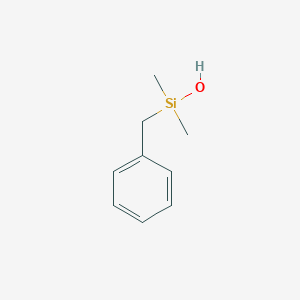 molecular formula C9H14OSi B14628021 Benzyldimethylsilanol CAS No. 56633-16-0