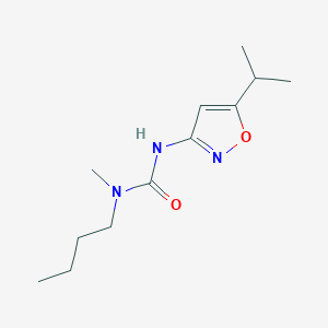 N-Butyl-N-methyl-N'-[5-(propan-2-yl)-1,2-oxazol-3-yl]urea