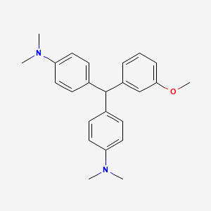 4,4'-[(3-Methoxyphenyl)methylene]bis(N,N-dimethylaniline)