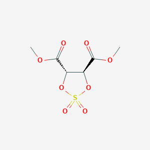 Dimethyl (4S,5S)-1,3,2-dioxathiolane-4,5-dicarboxylate 2,2-dioxide