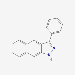 1H-Benz[f]indazole, 3-phenyl-