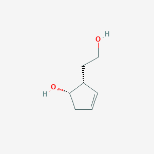 (1S,2R)-2-(2-Hydroxyethyl)cyclopent-3-en-1-ol