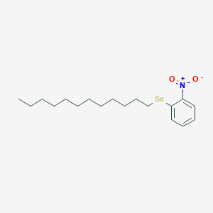 1-(Dodecylselanyl)-2-nitrobenzene