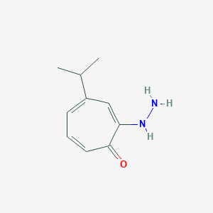 2,4,6-Cycloheptatrien-1-one, 2-hydrazino-4-(1-methylethyl)-