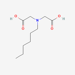 2,2'-(Hexylazanediyl)diacetic acid