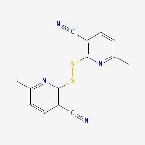 2,2'-Disulfanediylbis(6-methylpyridine-3-carbonitrile)