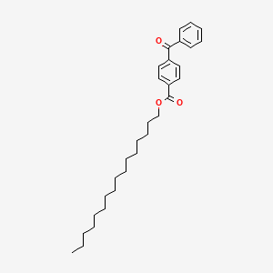 Hexadecyl 4-benzoylbenzoate