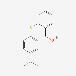 (2-{[4-(Propan-2-yl)phenyl]sulfanyl}phenyl)methanol