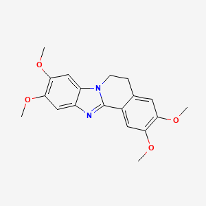 2,3,9,10-Tetramethoxy-5,6-dihydrobenzimidazo[2,1-a]isoquinoline