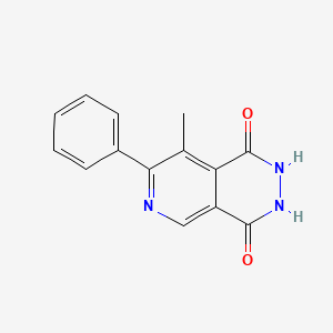 8-Methyl-7-phenyl-2,3-dihydropyrido[3,4-d]pyridazine-1,4-dione