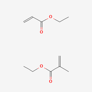 Ethyl 2-methylprop-2-enoate;ethyl prop-2-enoate