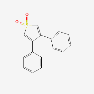 molecular formula C16H12O2S B14628556 3,4-Diphenylthiophene 1,1-dioxide CAS No. 54119-53-8