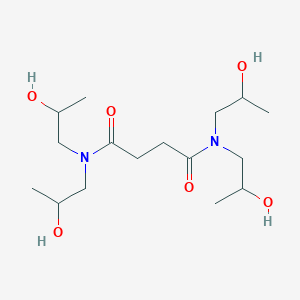 N~1~,N~1~,N~4~,N~4~-Tetrakis(2-hydroxypropyl)butanediamide