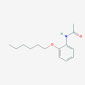 Acetamide, N-[2-(hexyloxy)phenyl]-