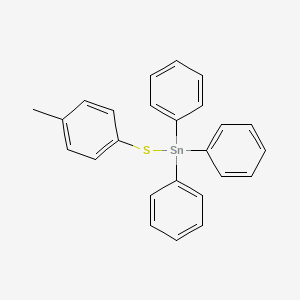 Stannane, [(4-methylphenyl)thio]triphenyl-