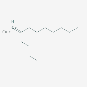 copper(1+);5-methanidylidenedodecane