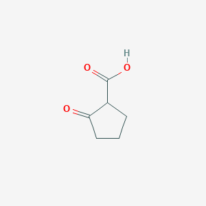 molecular formula C6H8O3 B146286 2-氧代环戊烷羧酸 CAS No. 50882-16-1