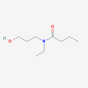 N-Ethyl-N-(3-hydroxypropyl)butanamide