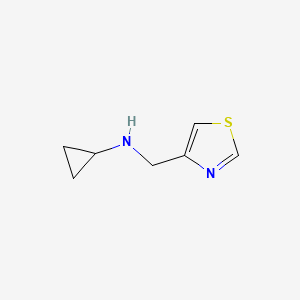 N-(1,3-thiazol-4-ylmethyl)cyclopropanamine