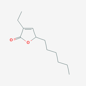 2(5H)-Furanone, 3-ethyl-5-hexyl-