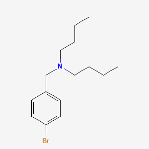 molecular formula C15H24BrN B1462868 (4-Bromobenzyl)-dibutylamine CAS No. 433228-38-7