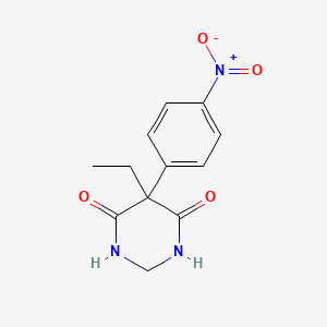 5-Ethyl-5-(4-nitrophenyl)dihydropyrimidine-4,6(1H,5H)-dione