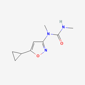 N-(5-Cyclopropyl-1,2-oxazol-3-yl)-N,N'-dimethylurea