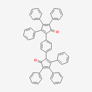 2,2'-(1,4-Phenylene)bis(3,4,5-triphenylcyclopenta-2,4-dien-1-one)