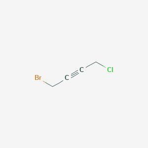 molecular formula C4H4BrCl B14628810 1-Bromo-4-chloro-2-butyne CAS No. 55882-30-9