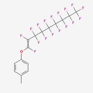 1-[(1,2,3,3,4,4,5,5,6,6,7,7,8,8,9,9,9-Heptadecafluoronon-1-en-1-yl)oxy]-4-methylbenzene