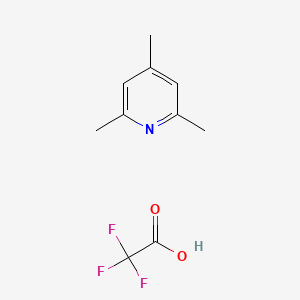 2,2,2-Trifluoroacetic acid;2,4,6-trimethylpyridine