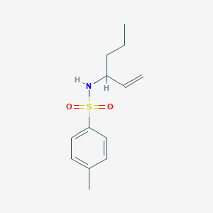 N-(Hex-1-en-3-yl)-4-methylbenzene-1-sulfonamide