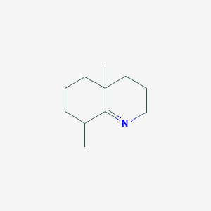 4a,8-Dimethyl-2,3,4,4a,5,6,7,8-octahydroquinoline