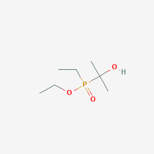 Ethyl ethyl(2-hydroxypropan-2-yl)phosphinate