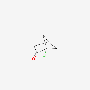 molecular formula C6H7ClO B14628968 1-Chlorobicyclo[2.1.1]hexan-2-one CAS No. 58191-39-2