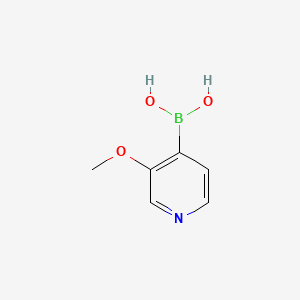 molecular formula C6H8BNO3 B1462897 3-Methoxypyridine-4-boronic acid CAS No. 1008506-24-8