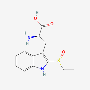 2-(Ethanesulfinyl)-D-tryptophan